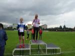Chenoa-Leonie auf dem 2. Podestplatz  &uuml;ber 800m.
