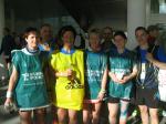 Ein Teil der Gaensefurther Teilnehmer vor dem Start v.l. Sylvia K&ouml;hn, Jens-Uwe B&ouml;rner, Sabine B&ouml;rner, Petra Becker,  Claudia Meier mit Tina B&ouml;rner und Anhang.