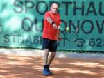 Auch dank dreier Einzelsiege und dreier ungeschlagener Doppel von Steffen Mattheis erreichten die Herren 50 der Gaensefurther Sportbewegung Rang vier in der Bereichsliga Harz. Foto: Dennis Uhlemann Auch dank dreier Einzelsiege und dreier ungeschlagener Doppel von Steffen Mattheis erreichten die Herren 50 der Gaensefurther Sportbewegung Rang vier in der Bereichsliga Harz. Foto: Dennis Uhlemann