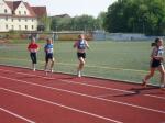Beim 800 m Lauf  gab Lea auf den letzten Metern noch einmal alles.