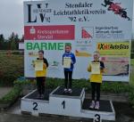 Gleiches Stadion, doppelte Distanz und zum Geburtstag Platz eins f&uuml;r Emily Siebert beim 36. L&auml;ufertag des Stendaler LV 92. Die Drei-Minuten-Marke &uuml;ber die 800 Meter wird sicher bald geknackt. 
