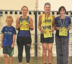 Die Dominanz der Gaensefurther Sportbewegung wurde auch in Eickendorf deutlich. Mit Janine Wuwer (l.) und Kathleen Mahler (r.) standen zwei auf dem Siegertreppchen. Die Dominanz der Gaensefurther Sportbewegung wurde auch in Eickendorf deutlich. Mit Janine Wuwer (l.) und Kathleen Mahler (r.) standen zwei auf dem Siegertreppchen.