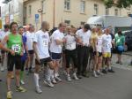 Start zu einem Kurs &uuml;ber 7 Kilometer mit den Gaensefurther L&auml;ufern.