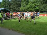 Start &uuml;ber 24,5 km auf dem Selketal-Stieg von Meisdorf bis Quedlinburg.