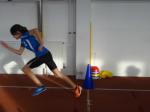 Gina Frohberg bew&auml;ltigte die 30m Hochstart in 4,35 Sekunden. 