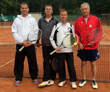 Die Herren 40 Mannschaft v.l. Michael Busse, Ulf Gothe, Ronny Selig, Ingo Becker Die Herren 40 Mannschaft v.l. Michael Busse, Ulf Gothe, Ronny Selig, Ingo Becker