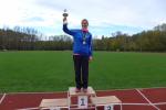 Die Siegerin der Altersklasse W50 im Solvay-Cup hei&szlig;t Kirsten Geist und ist ein Bode-Runner!