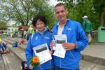 Die zwei Pr&auml;mierten der Gaensefurther Sportbewegung.