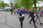 B&auml;rbel Lallecke (links) wagte sich auf die l&auml;ngere Walking-Distanz und beendete diese nach gut zwei Stunden auf Platz 16.