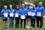 Was f&uuml;r eine Ausbeute! Alle Platzierten von links nach rechts: Jens-Uwe B&ouml;rner, Renate Liedtke, Kathleen Mahler, J&uuml;rgen G&uuml;nther, Sandra Homann, Kirsten Geist und Olaf Bothe.