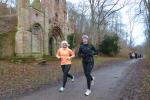 Claudia Meier und Sibylle Sch&auml;per genie&szlig;en die 10-Kilometer-Strecke.
