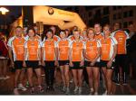 Ein gro&szlig;er Teil der Bode-Runners ging beim 4. Nachtlauf von SportCheck in Magdeburg an den Start. Foto: 1 