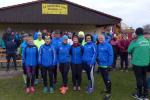 Eine Abordnung von insgesamt 14 Gaensefurthern, die &uuml;ber 6, 10 und 20 km in Meisdorf an den Start gingen.