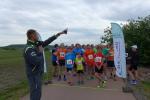 Gemeinsamer Start &uuml;ber 7,2 und 14,4 Kilometer mit 12 Bode-Runners.
