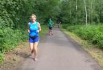 Kirsten Geist war gut in Form und siegte bei den Damen der Altersklasse w50 &uuml;ber 12 Kilometer.