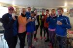 Auch in Egeln fand sich wieder eine Gruppe von L&auml;ufern und Triathleten ein, um den hier neu ins Leben gerufenen Silvesterlauf zu verst&auml;rken.  