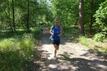 Auch Kirsten Geist tat sich die l&auml;ngste Distanz &uuml;ber 21 Kilometer in Quedlinburg an und siegte in ihrer Altersklasse W55.