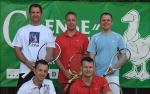 Die Herrenmannschaft der Gaensefurther Sportbewegung h.R.v.l. Michael Busse, Mike Prüfer, Frank Müller, v.R.v.l. Ronny Selig und Nico Bothe beendete die Saison auf Platz fünf. Foto: N. Reichert, Volksstimme Die Herrenmannschaft der Gaensefurther Sportbewegung h.R.v.l. Michael Busse, Mike Prüfer, Frank Müller, v.R.v.l. Ronny Selig und Nico Bothe beendete die Saison auf Platz fünf. Foto: N. Reichert, Volksstimme