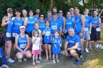 Die Bode-Runners der Gaensefurther Sportbewegung zu Gast beim austragenden SV Gr&uuml;n-Wei&szlig; Giersleben: Verena Hildebrandt, Lotta und Emily Siebert, Lenya und Philin Schielke, Jens-Uwe B&ouml;rner (u.v.l.), Sandra Homann, Nancy Bothe, Renate Liedtke, Kathleen Mahler, Rinaldo Schielke, Sabine B&ouml;rner, B&auml;rbel Lallecke, Thomas Braun, Peter Brauer, Heike Lenz, Janine Wuwer, Tom Kr&uuml;ger, Daniel Wuwer, Marc Kr&uuml;ger und Stefan Sindermann (h.v.l.)
