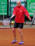 Ingo Becker verlor nach einem 6:0 im ersten Durchgang noch mit 1:2-S&auml;tzen