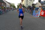 Sabine B&ouml;rner kurz vor dem Zieleinlauf.
