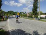 Teils konnten sich die Triathleten &uuml;ber Windunterst&uuml;tzung freuen, daf&uuml;r wurde es in der Gegenrichtung umso h&auml;rter. 