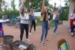 Diese Auff&uuml;hrung der M&auml;dchen war eine  echte Bereicherung des Vereinsfestes. 
