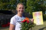 Eine strahlende Siegerin, 1. Platz f&uuml;r Katrin Krebs!