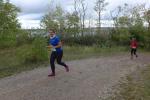 Sandra Zelmer lief den Herren der Gaensefurther davon und kassierte als Bergpr&auml;mie eine herrliche Aussicht auf den Geiseltalsee. Zum Zieleinlauf waren Zelmer, Braun und G&uuml;nther wieder vereint.