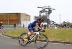 Einen Zahn zu legte auch Stefanie Nowak, die den Wettkampf als Training f&uuml;r ihren Ironman in Roth nutzte.