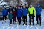 Die mutigen Bode-Runners haben nach dem Sonntagstraining eine besondere Zugabe geplant.