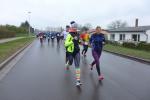 Sandra Homann und Kirsten Geist (v.l.) waren &uuml;ber die Halbmarathondistanz die schnellsten Gaensefurther.