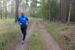 J&uuml;rgen G&uuml;nther genie&szlig;t die herrlichen Waldwege um Tangerh&uuml;tte und absolviert ganz nebenbei die 10,7 Kilometer locker unter einer Stunde
