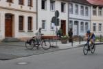 Die 40 Kilometer lange Radstrecke f&uuml;hrt mitten durch den Ort Arendsee.