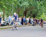 Zahlreiche Zuschauer gab es auch an der Radstrecke. Zahlreiche Zuschauer gab es auch an der Radstrecke.