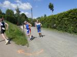 Olaf hat die 5 Kilometer lange Laufstrecke, die sich &uuml;ber 3 Runden erstreckte, bald geschafft.