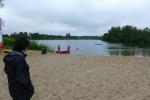 Beim Jedermanns-Triathon am Zabakucker See waren von der Gaensefurther Sportbewegung nur Sabine und Jens-Uwe B&ouml;rner vertreten.
