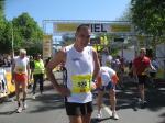 Geschafft! Nach 3:44.33 Stunden &uuml;berquerte Dirk Meier die Ziellinie.