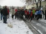 Start zum Sta&szlig;furter Silvesterkarpfenlauf 2009, an dem 7 Sportler der Gaensefurther Sportbewegung beteiligt waren.