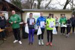 Bei den Damen &uuml;ber 6,1 Kilometer siegte Viktoria Kolchyk vor den beiden Bode-Runners Anja Kroner (2. Platz) und Katrin-Winkler Hindricks (3. Platz). Auch sie durften sich nach der Anstrengung mit einer leckeren Forelle st&auml;rken.