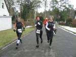 Eva 'Schrittmacher' mit Sabine B&ouml;rner und Petra Becker.
