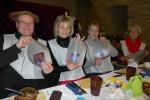 Mit viel Kreativit&auml;t hat sich Sabine B&ouml;rner f&uuml;r die Helfer beim Nikolauslauf ein kleines Pr&auml;sent ausgedacht.  