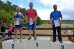 Jens-Uwe B&ouml;rner rollte das Feld von hinten auf und beendete seinen ersten Triathlon in diesem Jahr mit dem 2. Platz in seiner Altersklasse