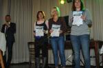 Zu den Geehrten geh&ouml;rten in der Altersklasse w35 die Gaensefurther Sylvia K&ouml;hn (l./6. Platz) und Kathleen Mahler (r./2. Platz)