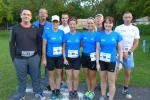 Die Gruppe vor dem Start v.l. Sebastian Schmidt (noch nicht Bode-Runners), Josef Hindricks, Katrin Winkler Hindricks, Dirk Meier, Sabine B&ouml;rner, Claudia Meier, J&uuml;rgen Eisfeld, Sylvia K&ouml;hn, J&ouml;rg Sch&auml;per