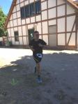 F&uuml;r die Sch&uuml;ler gab es einen Swim and Run Wettkampf, bei dem Tom Kr&uuml;ger als Vierter ins Ziel kam.