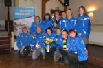 Das Bild aus dem Jahr 2019, als die Bode-Runners der Gaensefurther Sportbewegung nur ganze vier Punkte vom Sieg in der Mannschaftswertung im Novo Nordisk Landescup entfernt waren. Bei der Ehrungsveranstaltung in diesem Jahr werden sie sich den gr&ouml;&szlig;eren Pokal vor dem HSV Medizin Magdeburg nach Sta&szlig;furt holen!