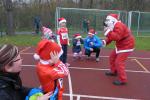 Der Startschuss f&uuml;r die Kleinsten wird liebevoll vom Nikolaus vorbereitet 

