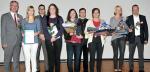 In der Kategorie 'Sportlerin der Jahres' ging Ina Sch&ouml;ler (2.v.r.) von der ZLG Atzendorf und Mitglied der Abteilung Triathlon unseres Vereins als Siegerin hervor