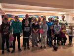 Das Salzlandcenter in Sta&szlig;furt mit seinen Bowlingbahnen war genau das richtige f&uuml;r die Leichtathletik-Kinder, um beim Training  Abwechslung und Spa&szlig; zu haben. 